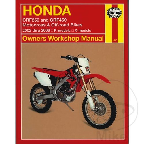 Haynes Werkplaatshandboek HONDA CRF250 & CRF450 02-06