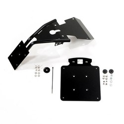 BMW R NineT Plate Holder Black - High