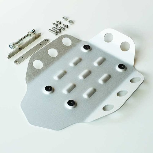 UNIT Garage MOTOR GESCHÜTZTE PLATTE IN ALUMINIUM