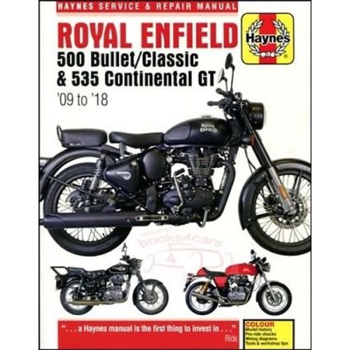 Haynes Werkplaatshandboek ROYAL ENFIELD 500/535 09-18