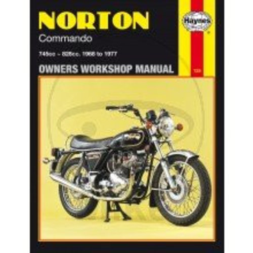 Haynes Werkplaatshandboek NORTON COMMANDO 1968 - 1977