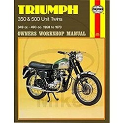 Manuel de réparation TRIUMPH 350 & 500 UNIT TWIN