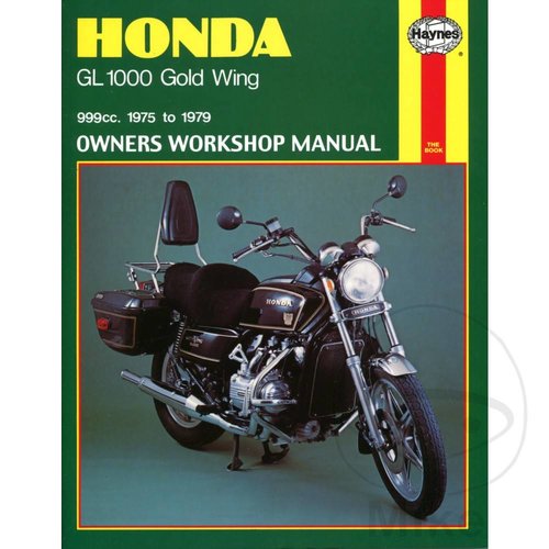 Haynes Manuel de réparation HONDA GL1000 GOLD WING (75 - 79)