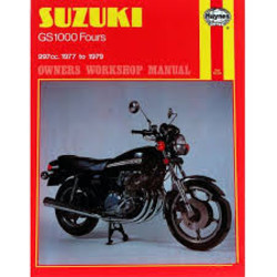 Manuel de réparation SUZUKI GS1000 FOUR 1977 - 1979