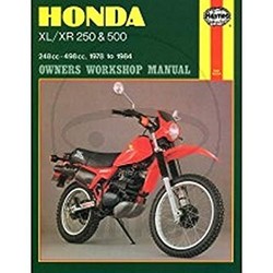 Repair Manual HONDA XL/XR 250 & 500 1978 - 1984