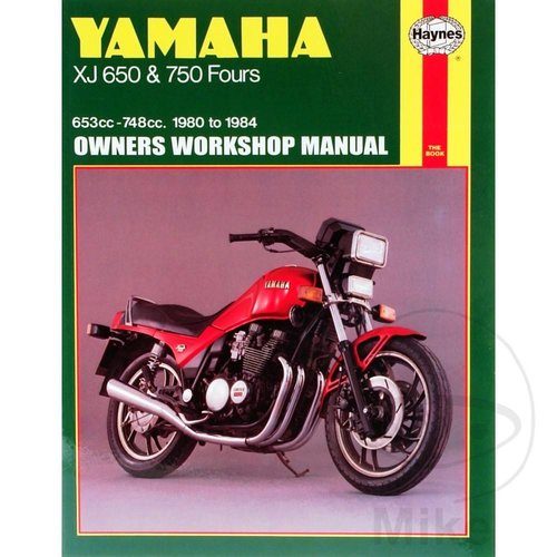 Haynes Manuel de réparation YAMAHA XJ650 & 750 FOURS 1980 - 1984