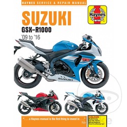 Repair Manual GSXR1000 2009-2016