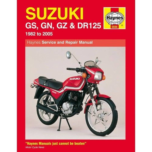 Haynes Werkplaatshandboek SUZUKI GS & DR125 82-2005