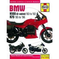 Manuel de réparation BMW K100 AND 75 2-VALVE MODELS 1983 - 1996