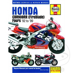 Werkplaatshandboek HONDA CBR900 92-99