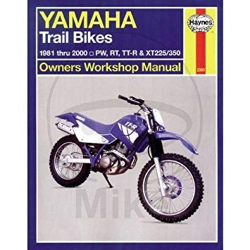 Haynes Repair Manual YAMAHA TRAIL BIKES 1981 - 2003