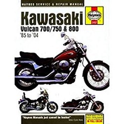 Manuel de réparation KAWASAKI VULCAN 700/750 & 800 1985 -2004