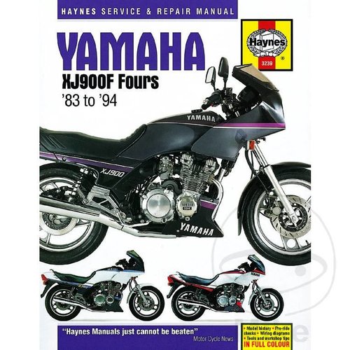 Haynes Werkplaatshandboek YAMAHA XJ900F FOURS 1983 - 1994