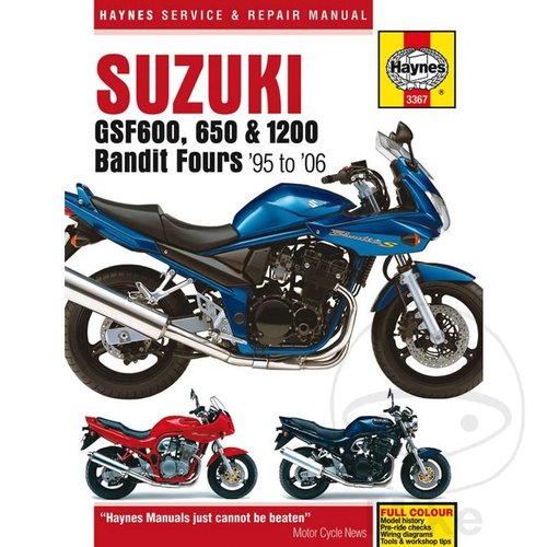 Haynes Manuel de réparation SUZUKI GSF600 650 1200 BANDIT 95-06