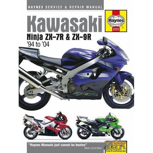 Haynes Repair Manual (SB) KAWASAKI NINJA ZX-7R & ZX-9R