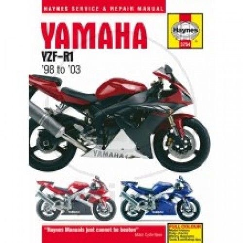 Haynes Werkplaatshandboek YAMAHA YZF-R1 1998 - 2003