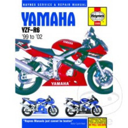 Repair Manual YAMAHA YZF-R6 1999 - 2002