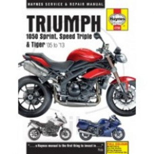 Haynes Werkplaatshandboek TRIUMPH 1050 SPRINT SP TRIPLE 05-