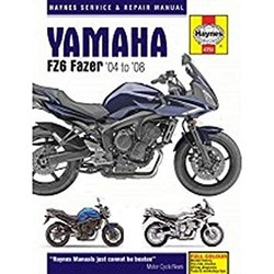 Repair Manual YAMAHA FZ6 FAZER 04 - 08