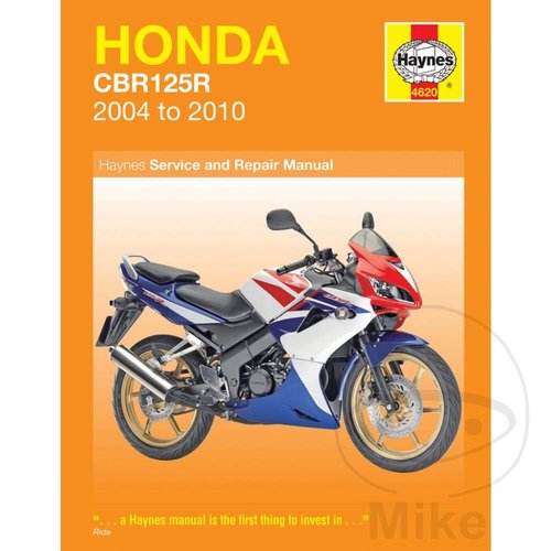 Haynes Werkplaatshandboek HONDA CBR125R (04-10)