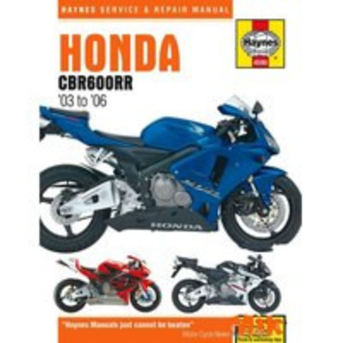 Haynes Werkplaatshandboek HONDA CBR600RR 2003 - 2006