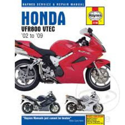 Werkplaatshandboek HONDA VFR800 V-TEC V-FOURS (02-09