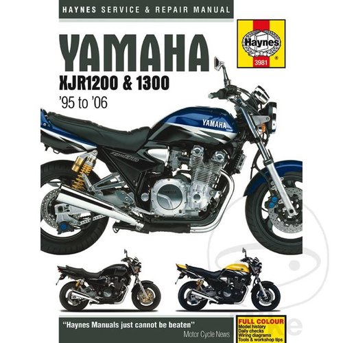 Haynes Repair Manual YAMAHA XJR1200/1300