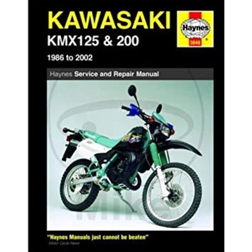 Haynes Repair Manual KAWASAKI KMX125 & 200 1986 - 2002