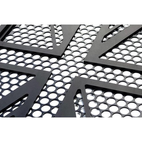 Motone Billet Radiator Guard Kit - Union Jack