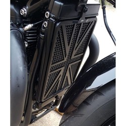 Billet Radiator Guard Kit - Union Jack