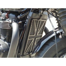 Billet Radiator Guard Kit - Union Jack