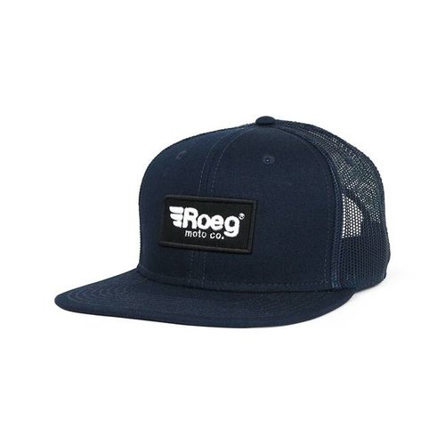 Roeg Casquette à visière plate Blake bleu marine