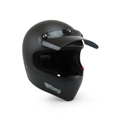 Casco Peruna negro mate