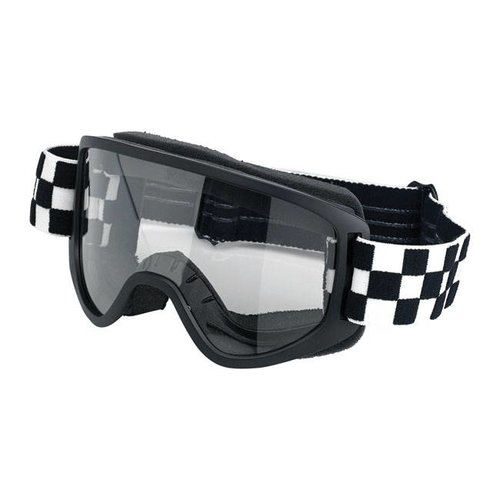 Biltwell Lunettes de moto 2.0 Checkers Black