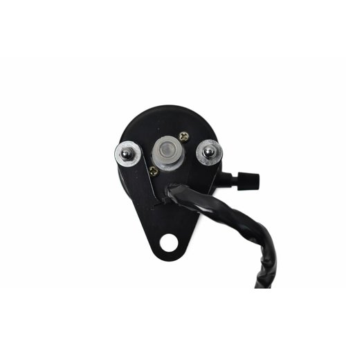 60MM Tacho Schwarz mit 4 Kontrollleuchten - schwarz