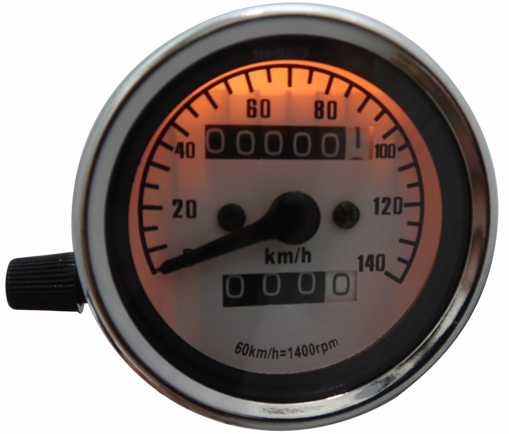 Just a simple, but elegant Speedometer 140 km/h + Trip Meter