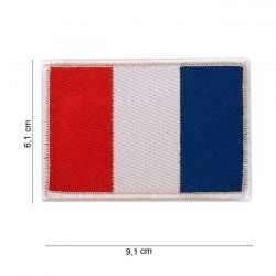Écusson avec drapeau - France