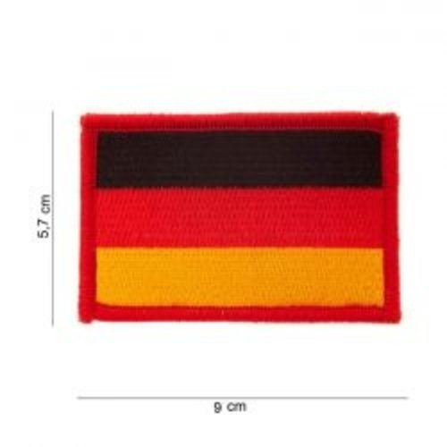 Écusson avec drapeau - Allemagne