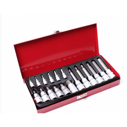 Hex Socket Set - Extra Strong 18 Parts