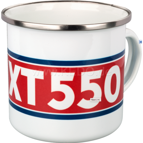 Kedo Coffee Mug Enamel Yamaha XT550