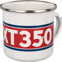 Tasse en émail Yamaha XT350