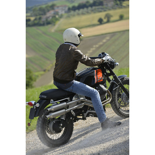 UNIT Garage Complete exhaust system Tracker / Scrambler Moto Guzzi V7