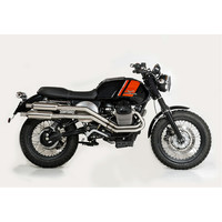 Complete exhaust system Tracker / Scrambler Moto Guzzi V7