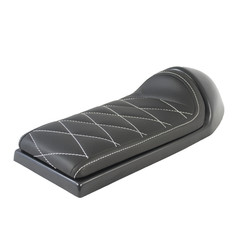 Cafe Racer Seat Diamond Stitch Black Type 27