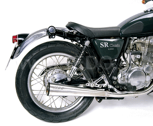 KEDO　ソロシート　SR400/500 KEDO ソロシート GIBBONSLAP ④レザータイプ（ブラック） SR400