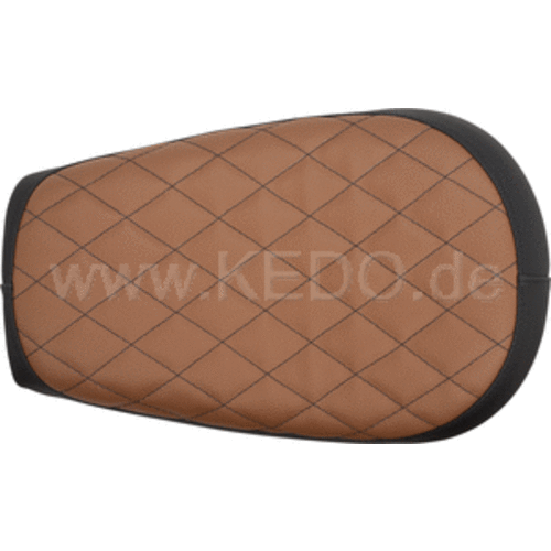 Kedo SR400 / 500 Solo-Seat schwarz / braun Rautenmuster