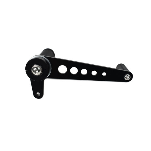 Universal Aluminium Rear Set Black Type 3