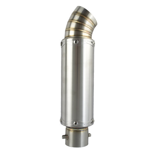 Uitlaatdemper Type 1 RVS  51mm