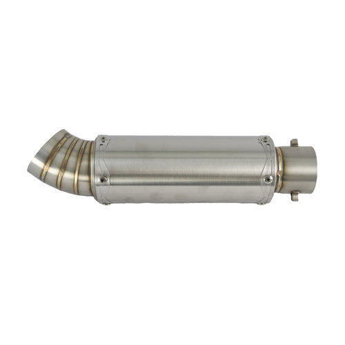 Uitlaatdemper Type 1 RVS  51mm