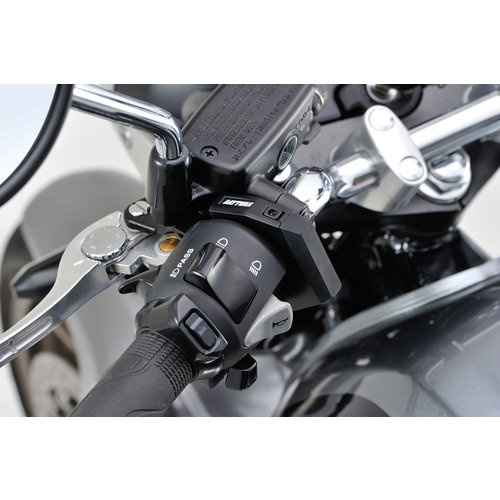 Daytona Slim-Mount Dual USB Charger 5V 2.4A per Port with Handlebar Clamp Mount